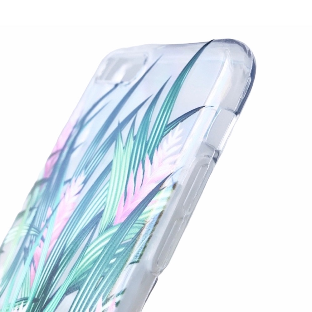 NEW iPhone 7+/8+ Tropical Floral Soft Case - Picture 2 of 3